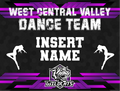 Custom WCV Dance Team Yard Sign