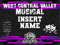 Custom WCV Musical Yard Sign