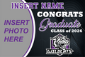 Custom WCV Senior Yard Sign (with photo)
