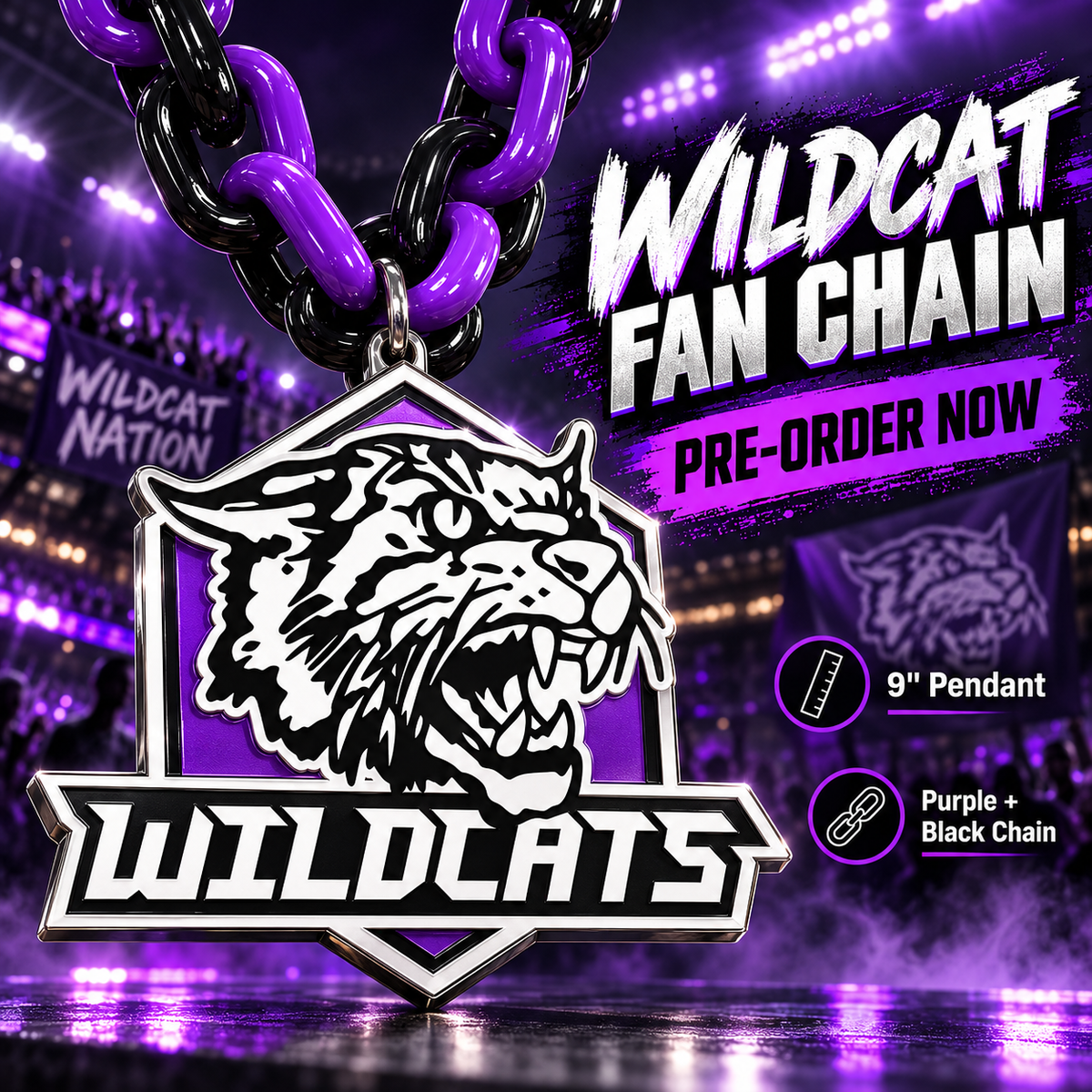 Wildcat Fan Chain — Preorder