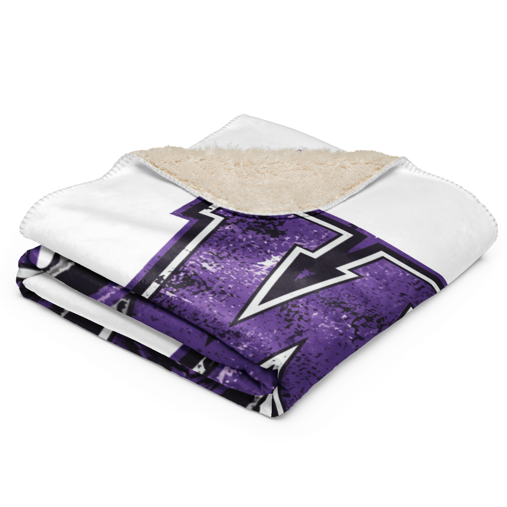 WCV Wildcat Claw Sherpa Blanket