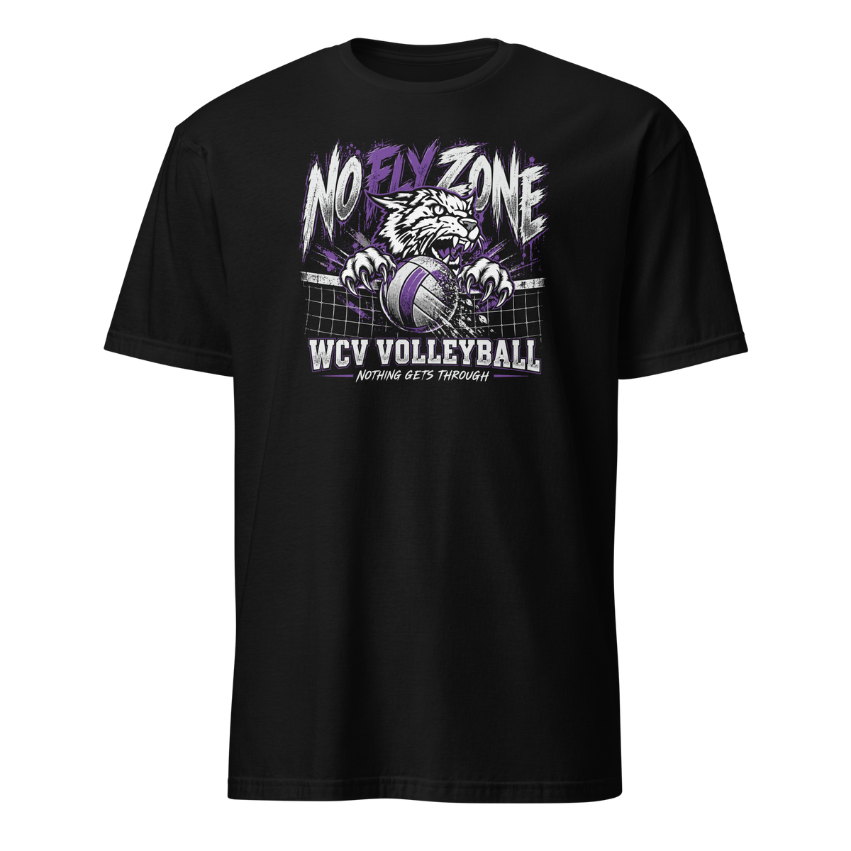 WCV Volleyball No Fly Zone T-Shirt